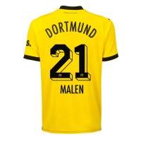 Camiseta Borussia Dortmund Donyell Malen #21 Primera Equipación Replica 2023-24 mangas cortas